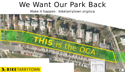 THIS is the OCA. Map / graphic of how the Old Croton Aqueduct has been stolen by home owners on Hudson Terrace in Sleepy Hollow, NY.